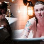 Ireland Baldwin Poses Naked in the Bathtub (9 Photos)