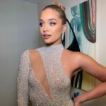 Jasmine Sanders Looks Hot in a See-Through Dress at the 2021 Sports Illustrated Awards (16 Photos + Video)