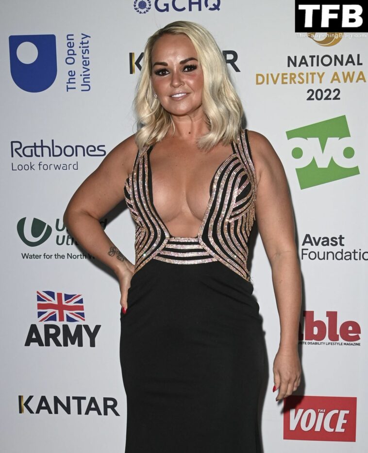 Jennifer Ellison Flaunts Nice Cleavage at The National Diversity Awards (15 Photos)