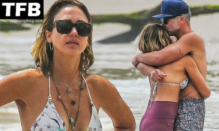 Jessica Alba & Cash Warren Share PDA in Kauai (135 Photos)