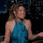 Jessica Biel Braless - Jimmy Kimmel Live! (30 Pics + Video)