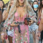 Joy Corrigan Shows Off Her Boho Style at Coachella Music Festival (9 Photos)