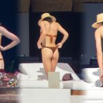 Kaia Gerber Looks Sexy in a Tiny Orange Thong Bikini in Los Cabos (17 Photos)