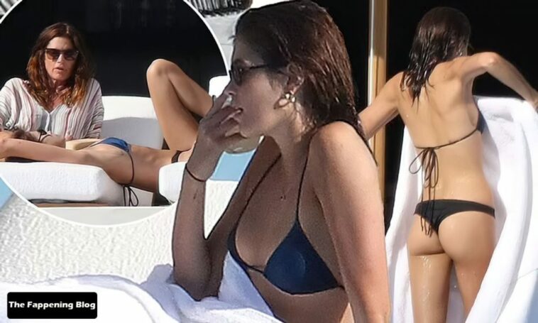 Cindy Crawford & Kaia Gerber Slip Into Matching Swimwear in Cabo San Lucas (41 Photos)