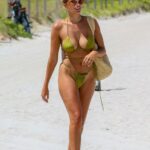 Kara Del Toro Enjoys a Sunny Afternoon on the Beach of South Beach (41 Photos)