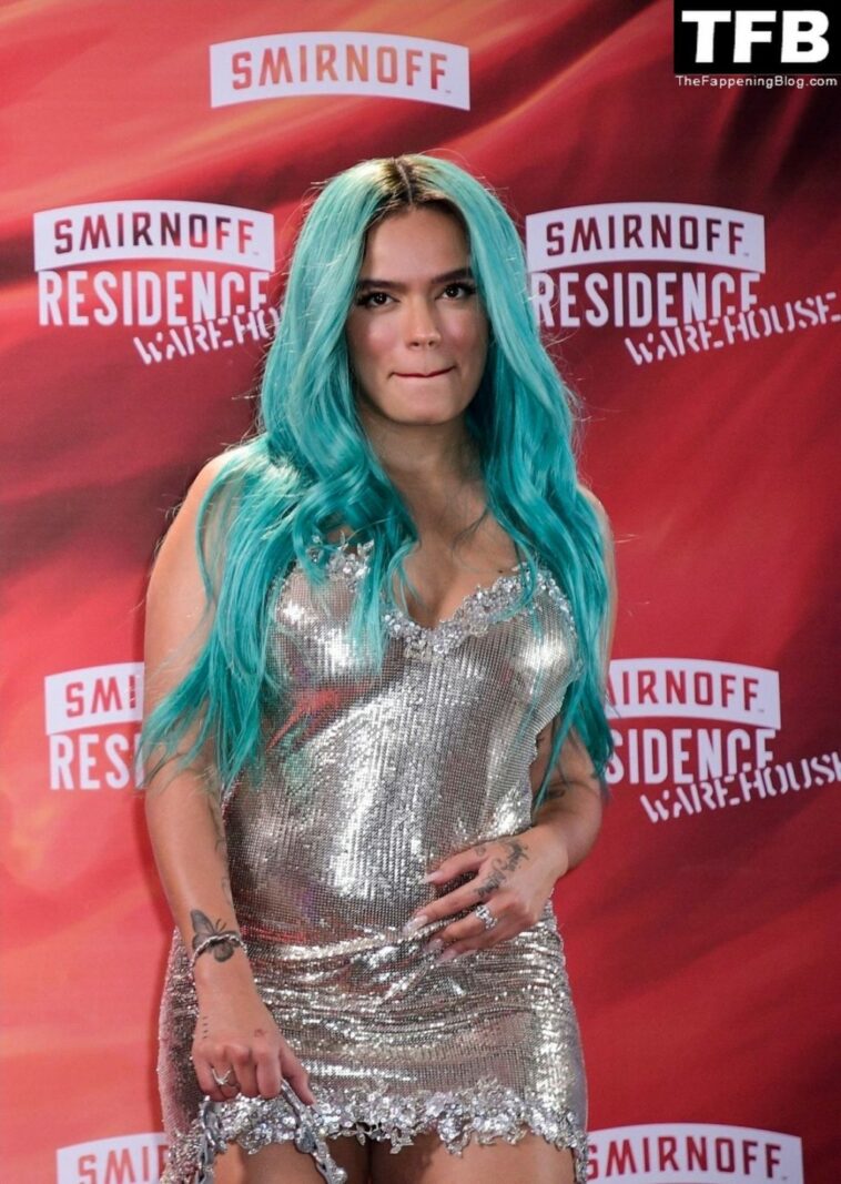 Karol G Flaunts Her Sexy Legs at The Smirnoff Residence Warehouse (28 Photos)