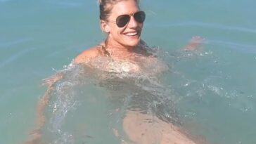 Katee Sackhoff Nip Slip (6 Pics + GIF)