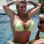 Katie Price Shows Off Her Bikini Body While Relaxing by the Pool with Carl Woods (62 Photos)