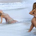 Kimberley Garner Shows Off Her Sexy Figure on the Beach in St Barts (12 Photos)