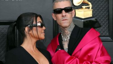 Kourtney Kardashian & Travis Barker Attend First Grammys in Las Vegas (77 Photos)