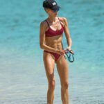 Kristen Pazik Takes a Dip in the Warm Waters of Barbados (5 Photos)