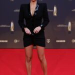 Laura Wontorra Showcases Her Sexy Tits & Legs at the German Television Award (6 Photos)