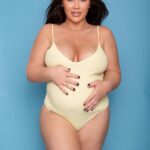 Lauren Goodger Displays Her Baby Bump in Bodysuits (9 Photos)