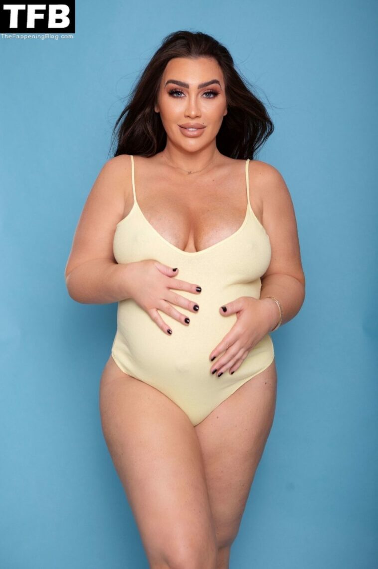 Lauren Goodger Displays Her Baby Bump in Bodysuits (9 Photos)