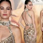 Lily James Shows Off Her Sexy Figure at the ‘Pam and Tommy’ TV Show Finale Screening in LA (88 Photos)