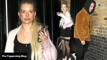 Lottie Moss and a Mystery Man are Seen Leaving The Chiltern Firehouse in London (34 Photos)