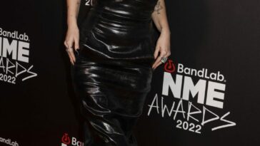 Lottie Moss Looks Hot in a Leather Dress at the NME Awards (19 Photos)