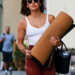 Lucy Hale Brings Her Own Mat to a Yoga Class in WeHo (12 Photos)