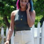 Braless Lucy Hale Gets Into Character on The Set of a New Project in LA (36 Photos)