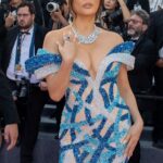 Ly Nha Ky Flaunts Her Cleavage on the Red Carpet at the 75th Annual Cannes Film Festival (5 Photos)