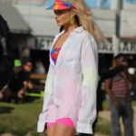 Margot Robbie & Ryan Gosling Film a ‘Barbie’ Roller Skating Scene at Venice Beach (115 Photos)