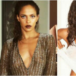 Megalyn Echikunwoke Sexy - See Through Dress and Lingerie Pic !