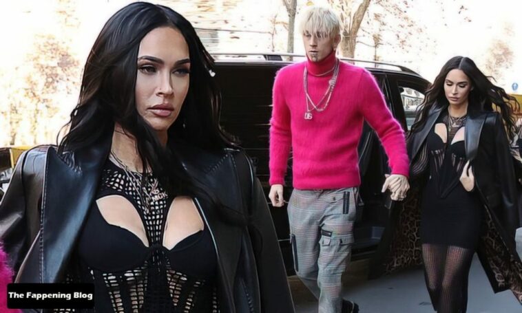 Megan Fox is Seen with Machine Gun Kelly in Milan (24 Photos)