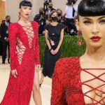 Megan Fox Looks Sexy in Red at the 2021 Met Gala in NYC (148 Photos) [Updated]