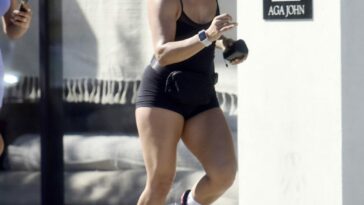 Melina Nasab Gets in a Grueling Workout in LA (17 Photos)