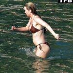 Mia Goth & Shia LaBeouf Enjoy Their Holidays in Portofino (21 Photos)