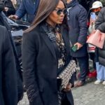 Naomi Campbell Flashes Her Nude Tits as She Attends the Dior Homme Show (108 Photos)