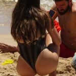 Natália Loewe & Alisson Becker Enjoy a Day at the Beach in Sardinia (14 Photos)