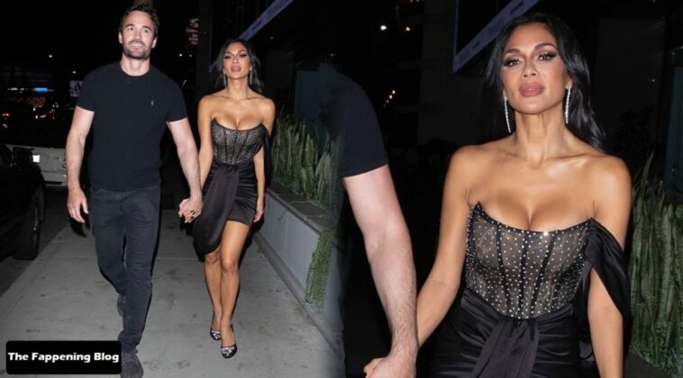 Nicole Scherzinger & Thom Evans Step Out on Sunset Boulevard (13 Photos)