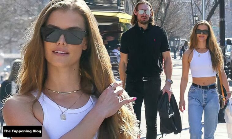 Braless Nina Agdal & Justin P. Stolarczyk Grab a Bite at Bar Pitti (21 Photos)