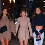 Nina Agdal, Serena Kerrigan, Brooks Nader are Seen in Soho (29 Photos)