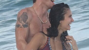 Sexy Nina Dobrev & Shaun White Enjoy a Day on the Beach in Tulum (99 New Photos)