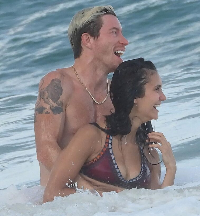 Sexy Nina Dobrev & Shaun White Enjoy a Day on the Beach in Tulum (99 New Photos)