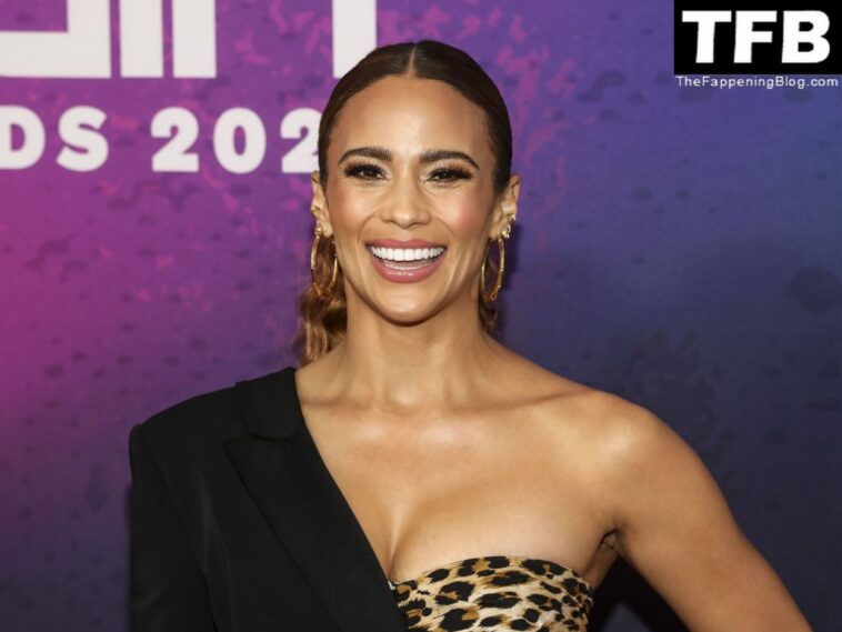 Paula Patton Flaunts Her Sexy Figure at the 2021 Soul Train Awards (12 Photos)