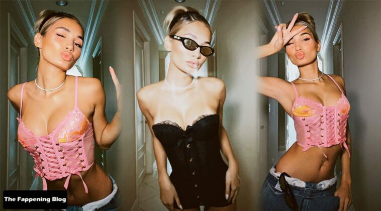 Pia Mia Perez Shows Off Her Sexy Tits in the Savage x Fenty Shoot (8 Photos)