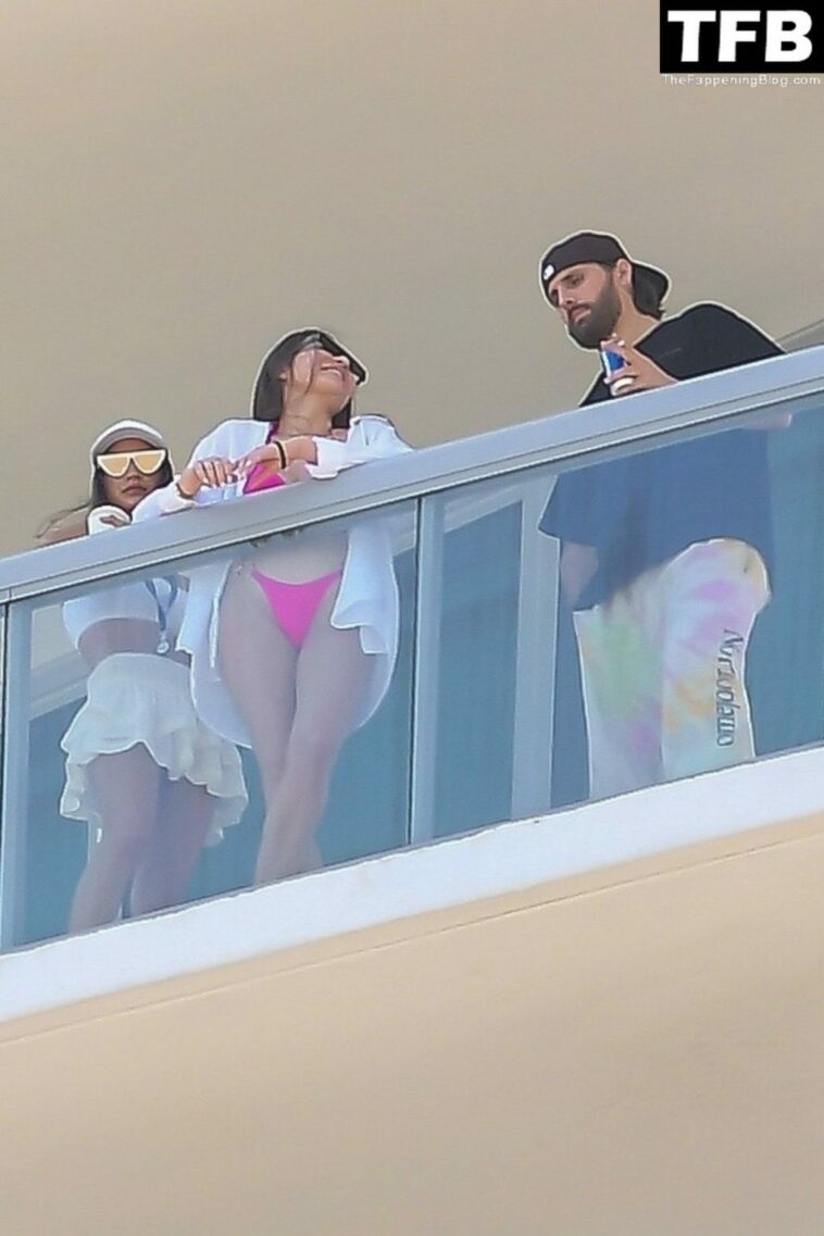 Scott Disick & Rebecca Donaldson Enjoy the View From Their Hotel Balcony in Miami (21 Photos)