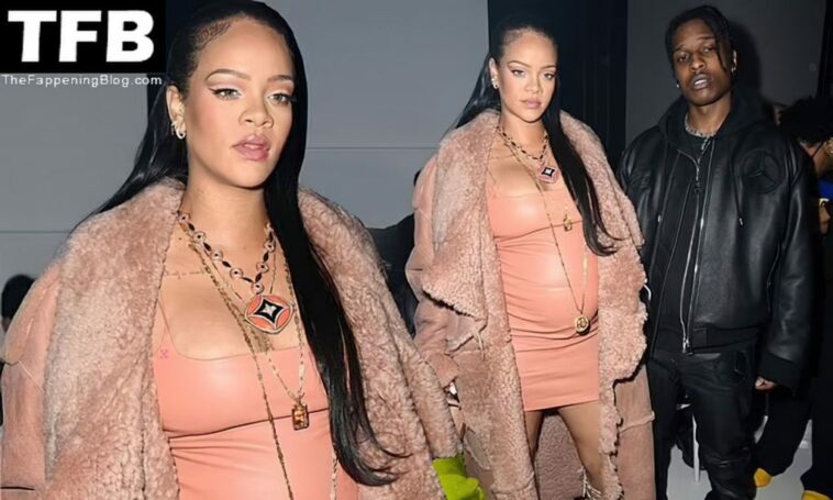 Rihanna Flaunts Her Sexy Boobs in Paris (76 Photos)