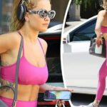 Rita Ora Looks Hot in Pink Activewear in Sydney (19 Photos)