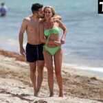 Romarey Ventura & Jordi Alba Spend Some Time at the Beach in Miami (34 Photos)