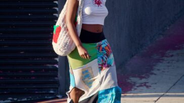 Sasha Obama Goes Braless in LA (11 Photos)