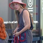 Braless Scout Willis Runs Into Friends While Heading to the Grocery Store (15 Photos)