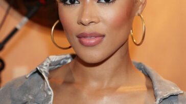 Serayah McNeill Displays Nice Cleavage at The Phone A Friend Issue Launch in Hollywood (10 Photos)