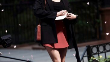 Shailene Woodley Flaunts Her Sexy Legs at the ‘Three Women’ TV Show Filming in New York (47 Photos)