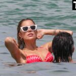 Sylvie Meis & Niclas Castello Enjoy a Beach Day in Saint Tropez (62 Photos)