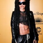 Teyana Taylor Flashes Her Tits at The Arc in Paris (4 Photos)