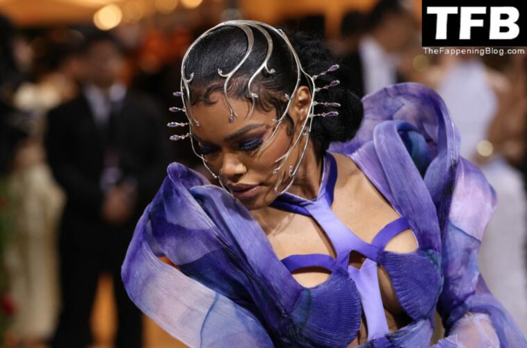 Teyana Taylor Looks Hot at The 2022 Met Gala in NYC (27 Photos)